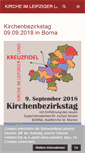 Mobile Screenshot of kirche-im-leipziger-land.de